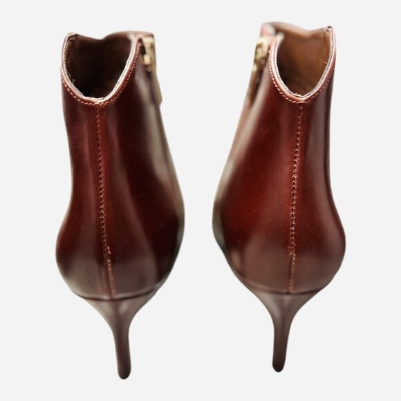 Naturalizer 27 Edit Women's Felix Booties Leather Cappuccino Size 9.5 New - Picture 4 of 10